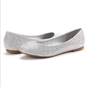 Rhinestone Flats Size 5.5